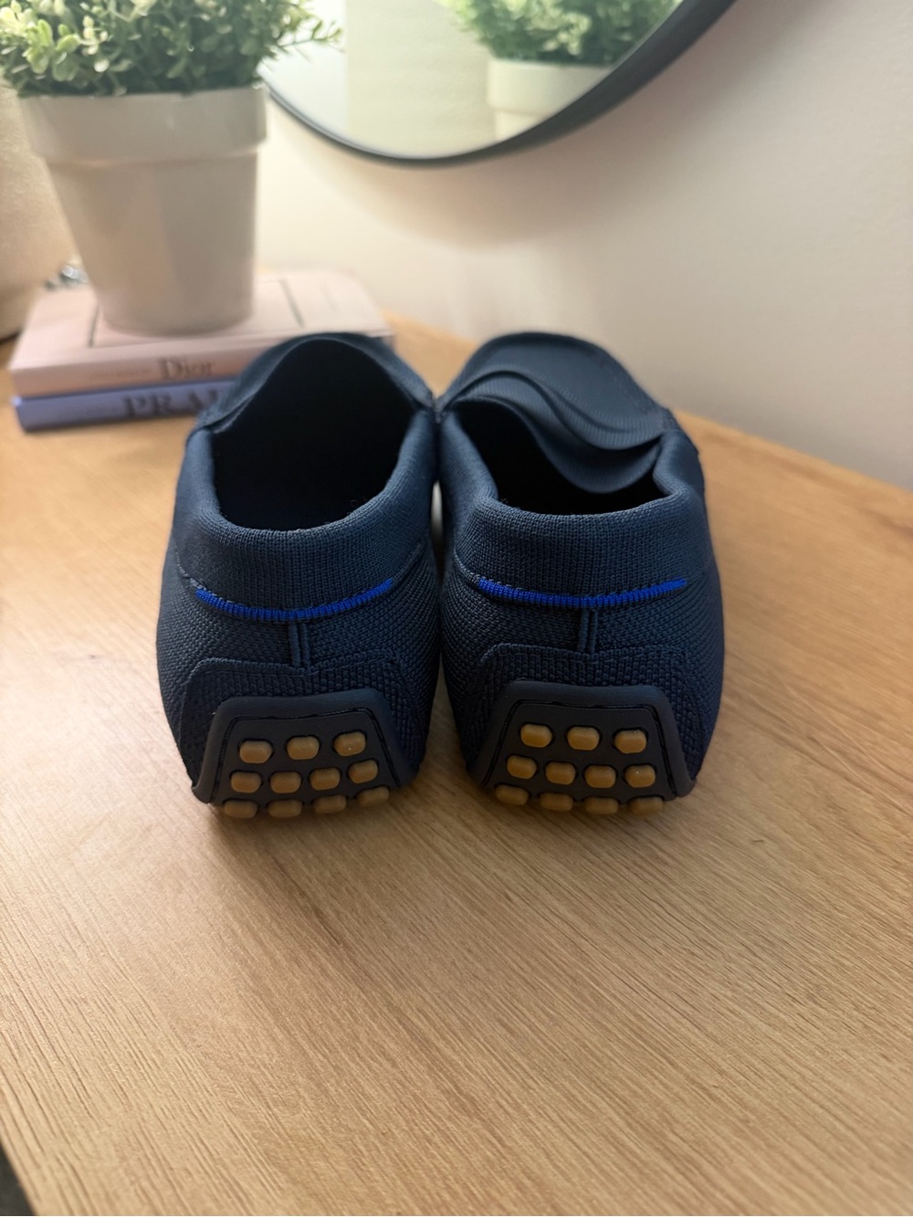 Rothy's The Driving Loafer Navy Men’s Slip-On - Picture 4 of 7